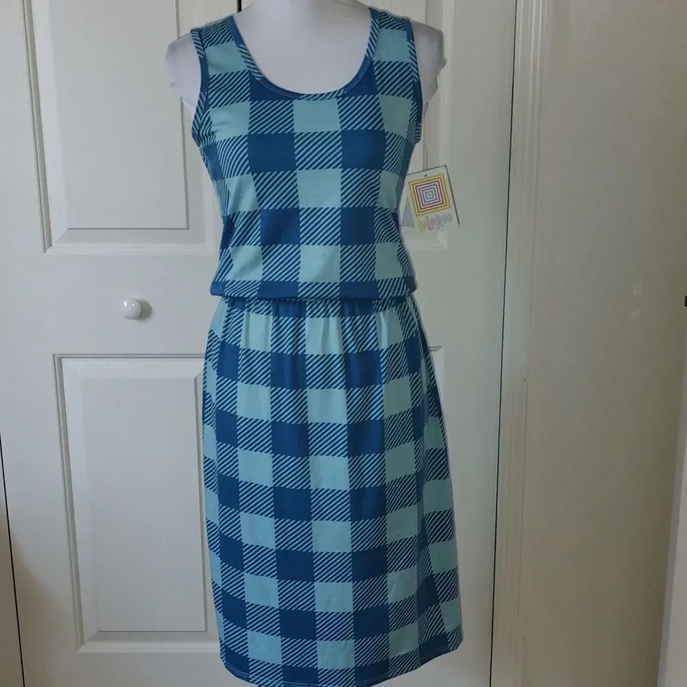 LulaRoe Summer Sleeveless Dress beach cruise Sz S NWT